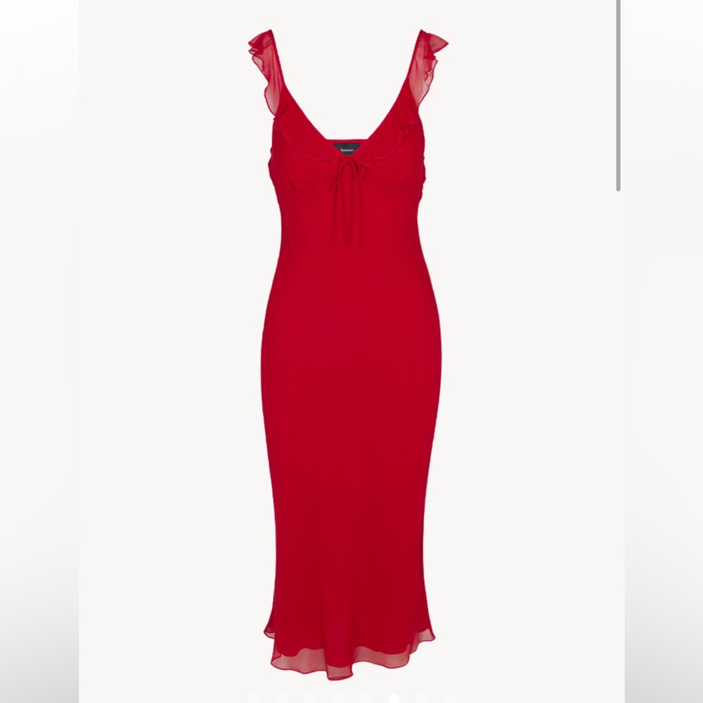 Red Realisation Par Dress: The Gemma in Real Red